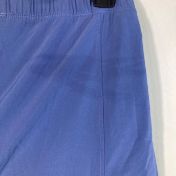 Womens Patagonia Fleetwith Skort Blue M Polyester Spandex Faux wrap front Flaw - Picture 10 of 11